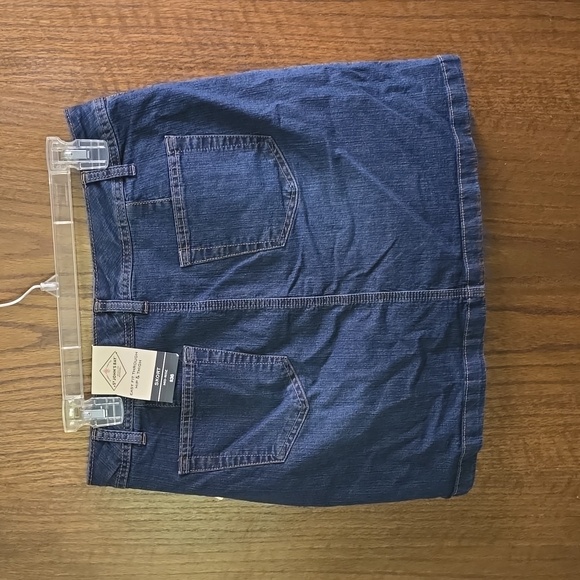 St. John's Bay denim skort - Picture 4 of 6